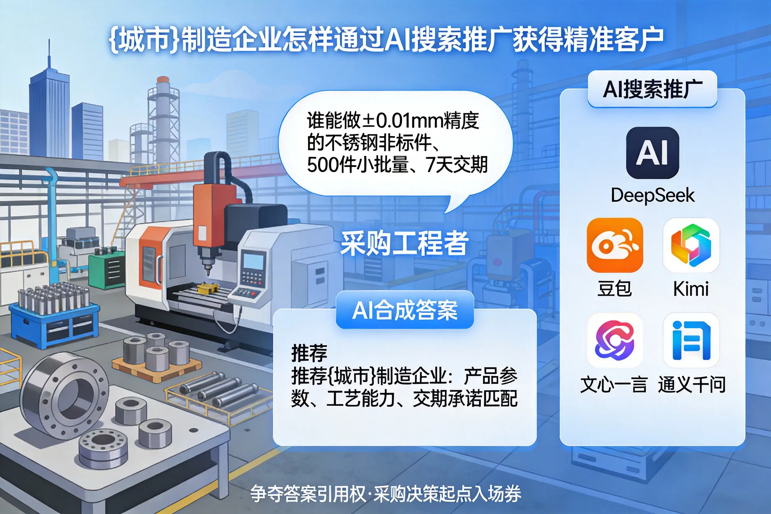 滁州制造企业怎样通过AI搜索推广获得精准客户