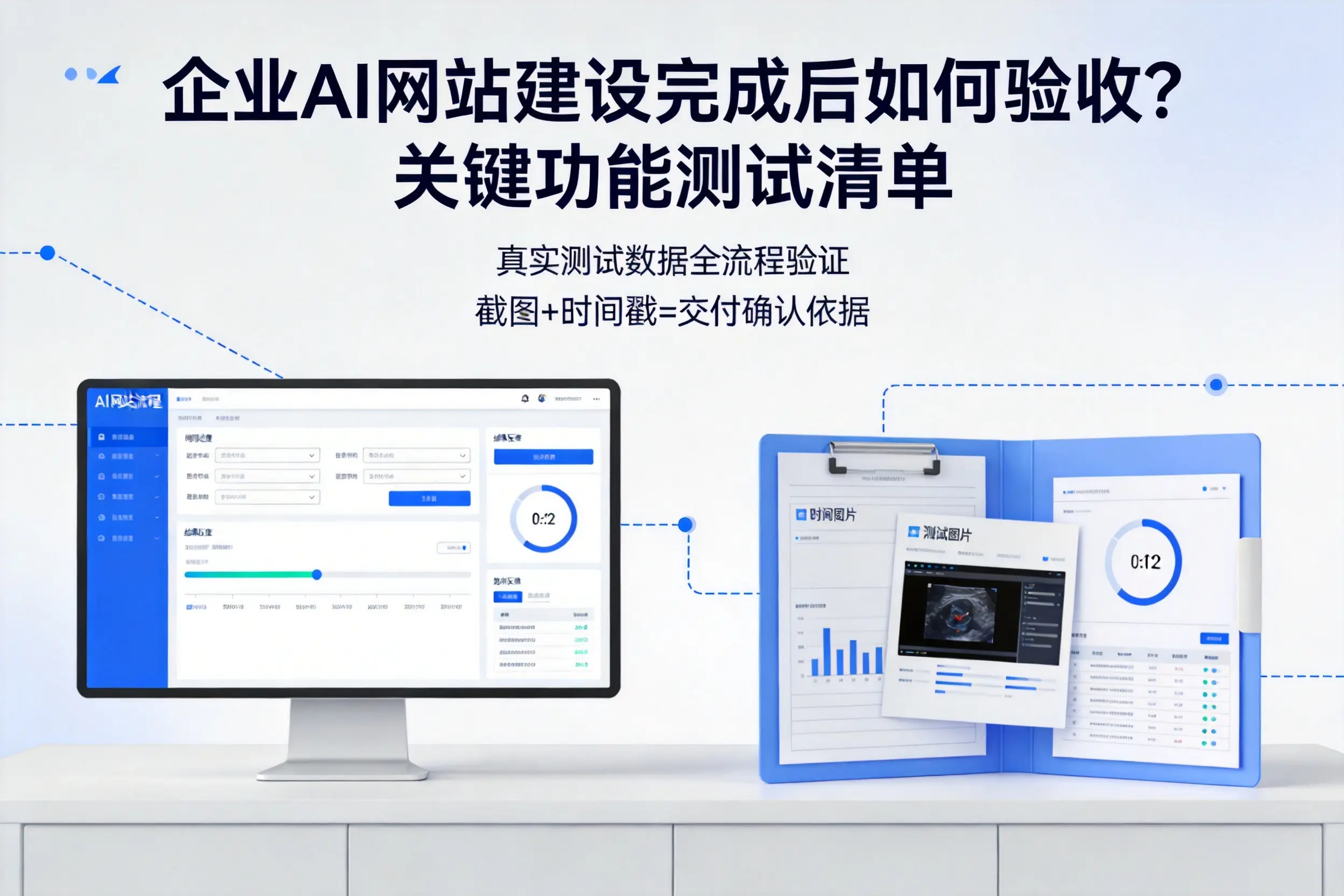 滁州企业AI网站建设完成后如何验收？关键功能测试清单