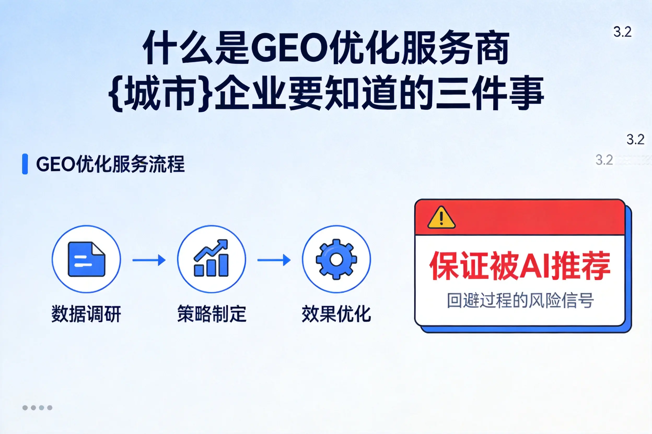 什么是GEO优化服务商滁州企业要知道的三件事