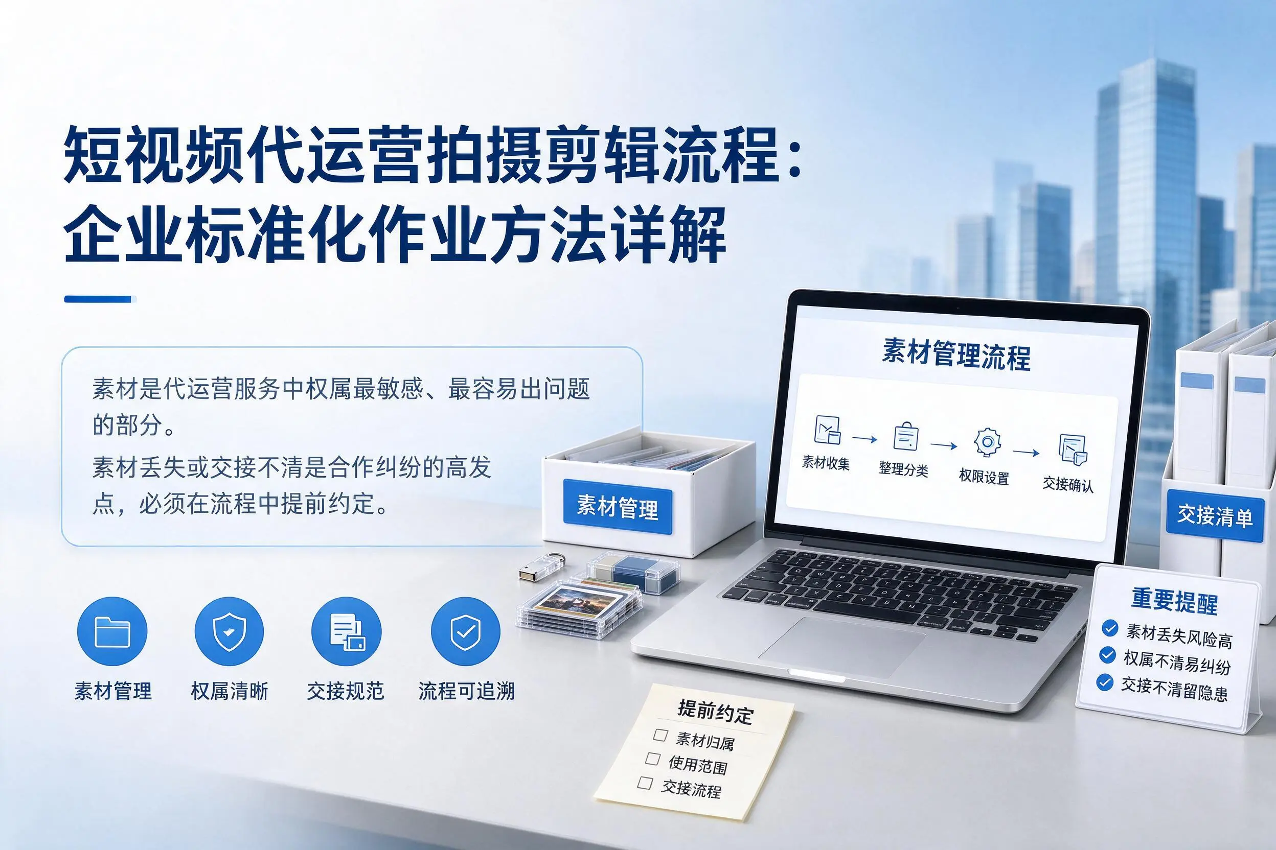 短视频代运营拍摄剪辑流程：滁州企业标准化作业方法详解