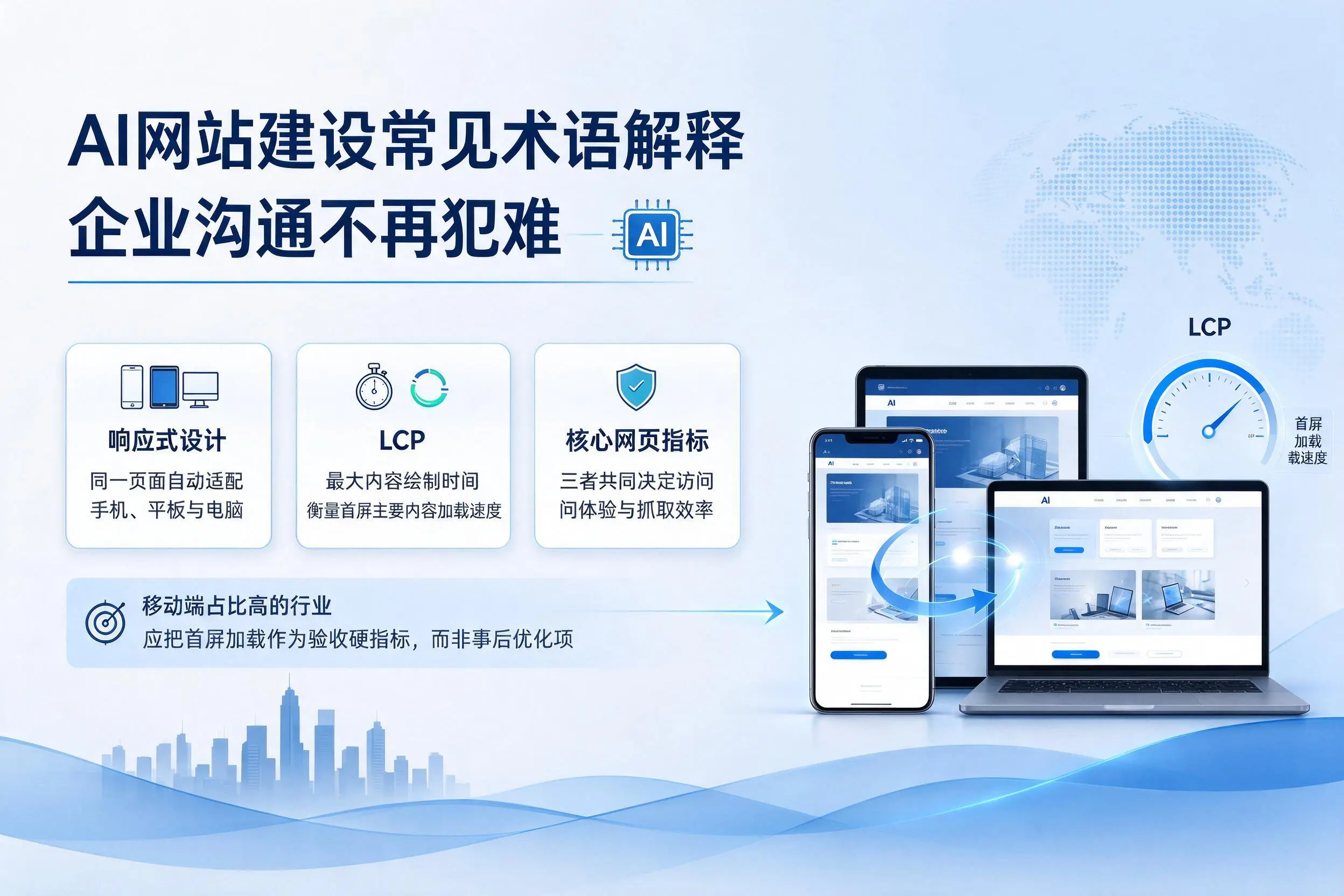 AI网站建设常见术语解释,滁州企业沟通不再犯难